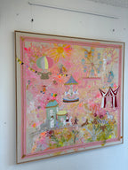 Originalkunstwerk "inner child in a fantasy daydream"