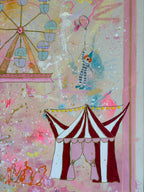 Originalkunstwerk "inner child in a fantasy daydream"