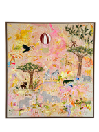 Originalkunstwerk "Golden Safari Stories"