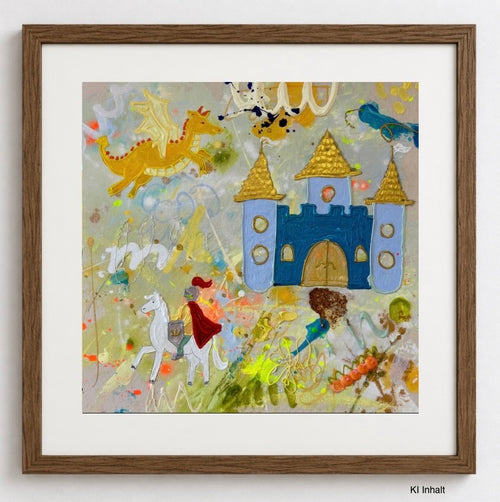 Fine Art Kunstprint " a royal mount lovestory "