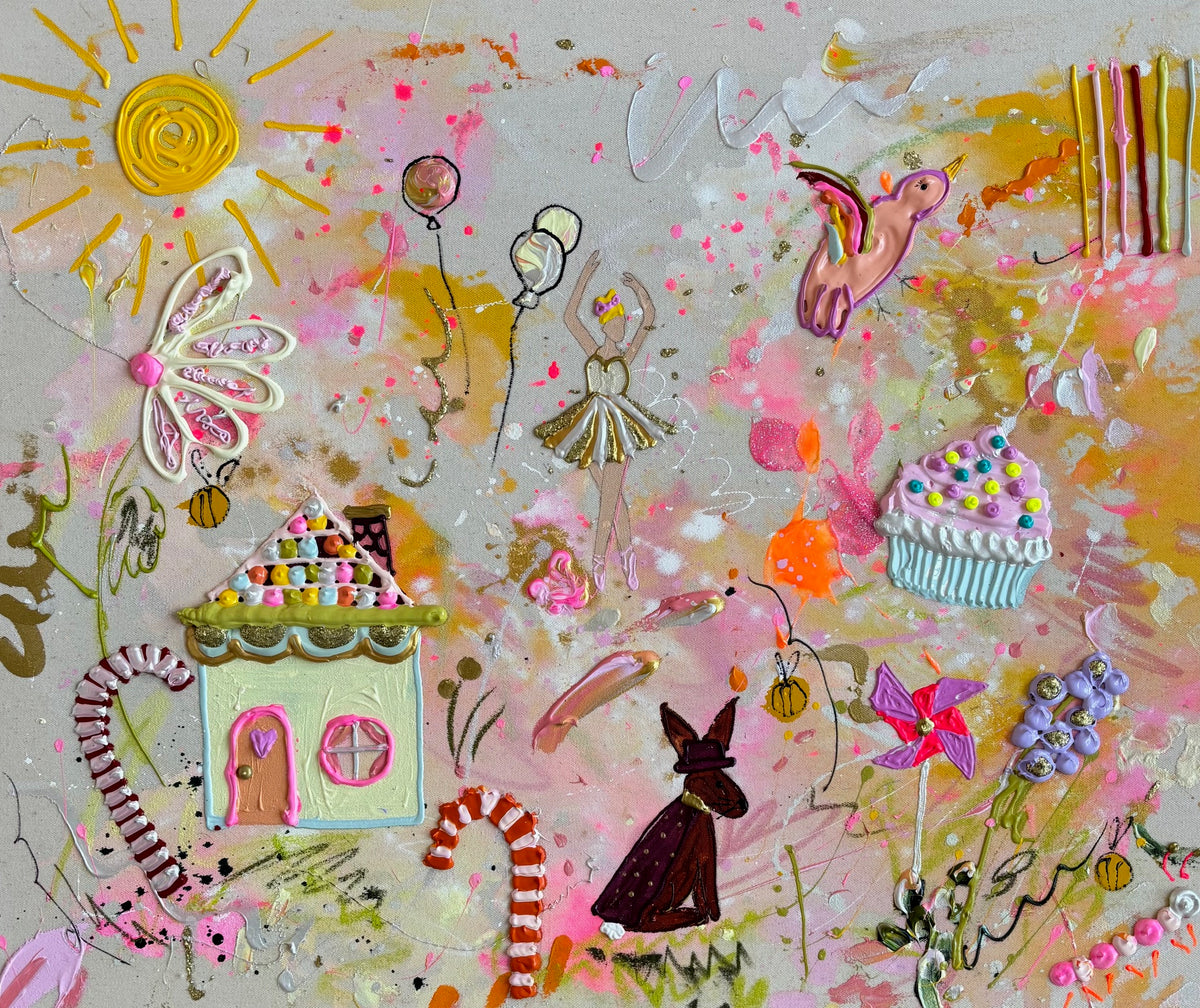 Special Fine Art Kunstprint " a day in wonderland " LIMITED